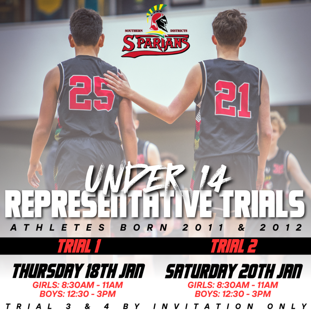 U14 Representative Trials 2024